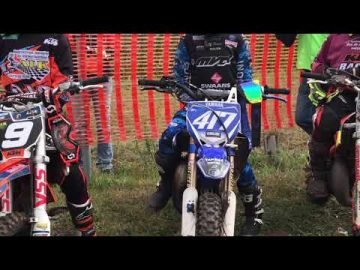 Yamaha factory Rider Jayson onk Veendam heat 1