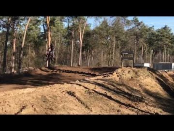 Jayson van Drunen training in Deurne