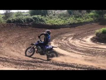 Jayson on his #yamaha factory 65cc training for ONK Delfzijl